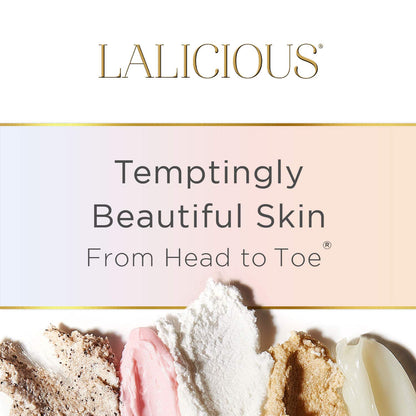 Exfoliante Corporal y para Pies Batido de Azúcar y Menta Lalicious, 16 oz