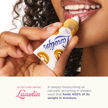 Lanolips Ungüento 101 – Glazed Donut, Bálsamo labial multiusos, 14.7 g