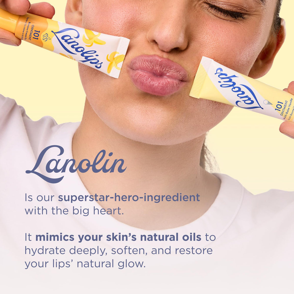 Lanolips Ungüento 101 – Glazed Donut, Bálsamo labial multiusos, 14.7 g