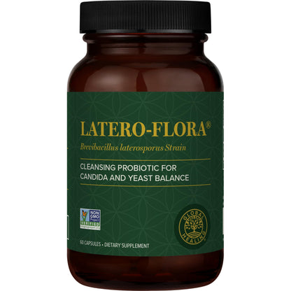 Latero-Flora Probiótico, 60 cápsulas de Global Healing Center