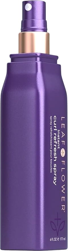 Leaf & Flower Instant Curl Refresh Spray — Sin Alcohol, 177ml
