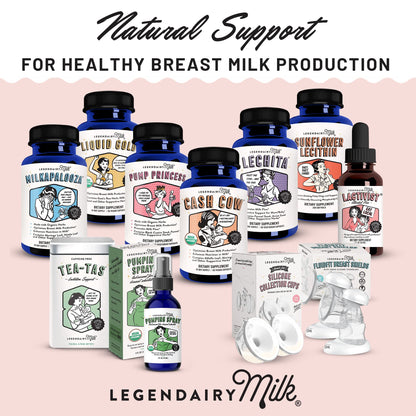 Legendairy Milk Cash Cow Lactation Supplement 60ct | Fenugreek-Free