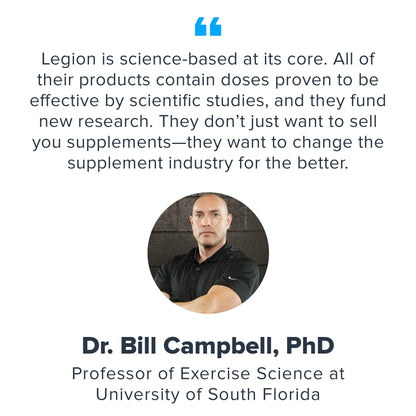 Legion Creatine Monohydrate Gummies – Lemon Drop | 30 Servings - Calm Era