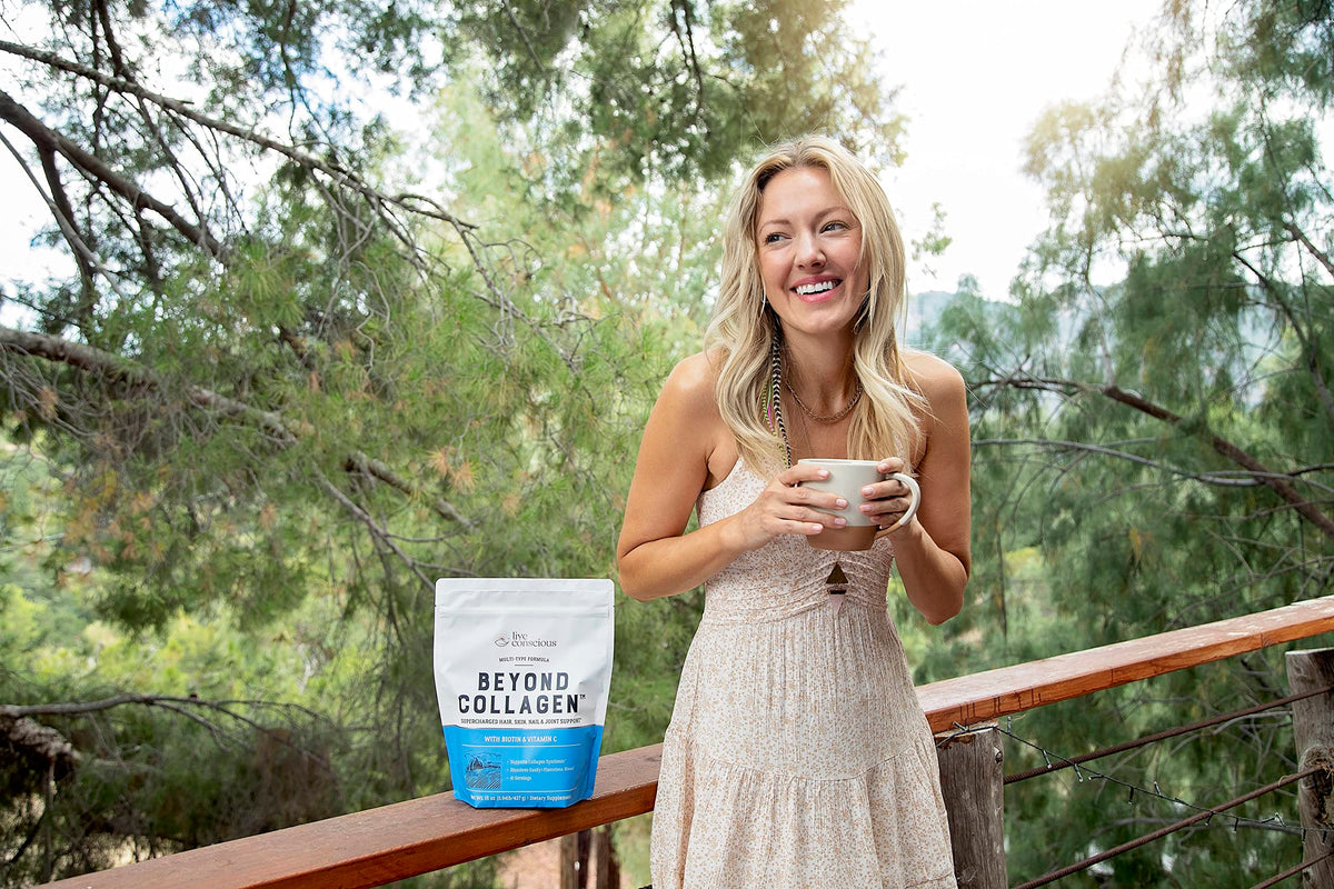 Live Conscious Beyond Collagen Powder for Women – 41 Servings - Calm Era