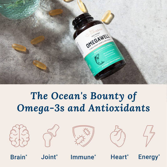 Live Conscious OmegaWell Fish Oil 800mg EPA 600mg DHA 2-Pack - Calm Era