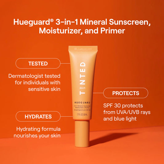 Live Tinted Hueguard 3-in-1 Mineral Sunscreen SPF 30 — 1.7oz - Calm Era