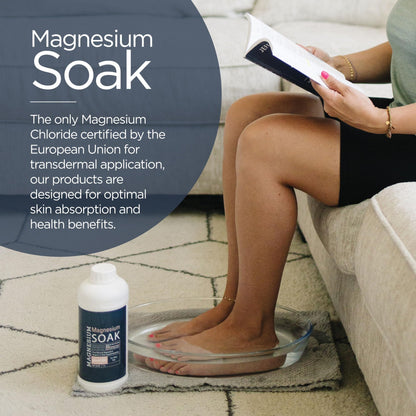 Baño de Aceite de Magnesio Zechstein Puro – Magnesio Transdérmico | 32oz