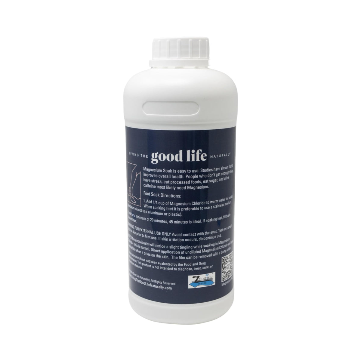 Baño de Aceite de Magnesio Zechstein Puro – Magnesio Transdérmico | 32oz