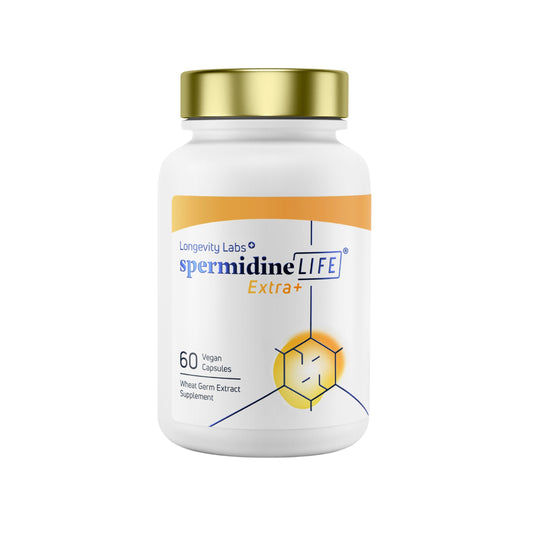 Longevity Labs+ spermidineLIFE Extra+ – Spermidine & Zinc | 60 Capsules - Calm Era