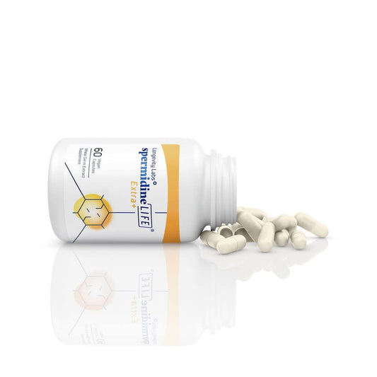 Longevity Labs+ spermidineLIFE Extra+ – Spermidine & Zinc | 60 Capsules - Calm Era
