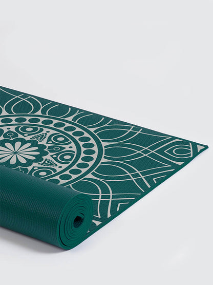 Alfombrilla de yoga adhesiva reversible de 6 mm diseñada por Yoga Studio