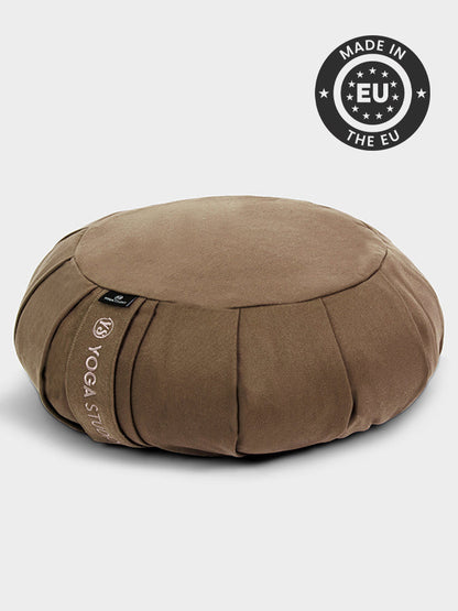 European Organic Buckwheat Zafu Round Meditation Cushion
