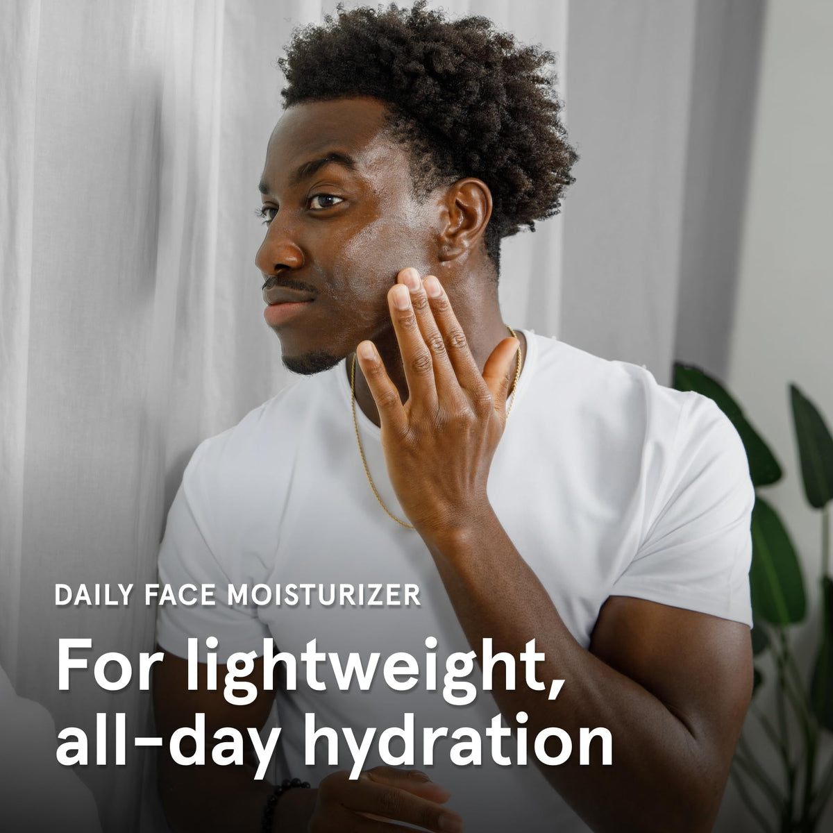 Lumin Daily Face Moisturiser for Men – Lightweight Niacinamide Hydration 50ml x2
