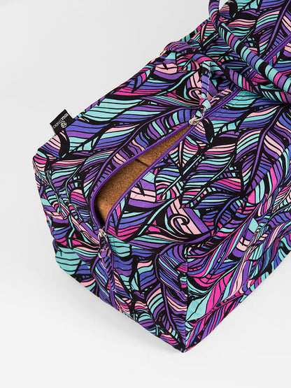 Bolsa para Kit de Yoga de Algodón Orgánico GOTS de Yoga Studio - Colección Floral