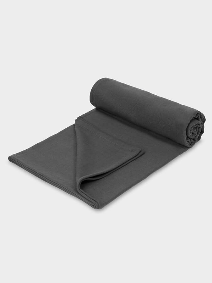 Manta de yoga de algodón orgánico GOTS para estudio de yoga