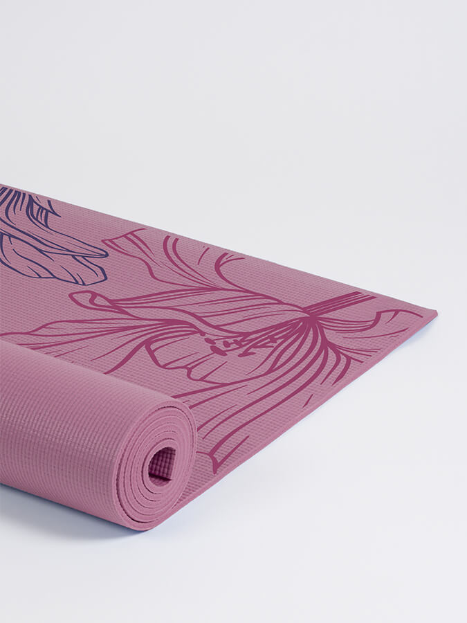 Alfombrilla de yoga adhesiva reversible de 6 mm diseñada por Yoga Studio