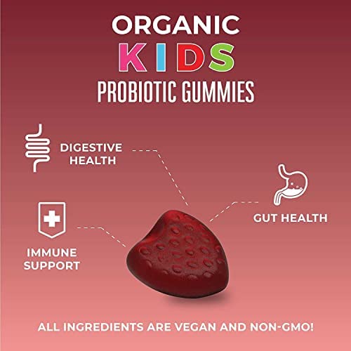 MaryRuth Organics Kids Probiotics Gummies – Digestive Health | 60 Count