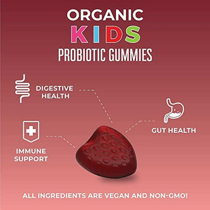 MaryRuth Organics Kids Probiotics Gummies – Digestive Health | 60 Count