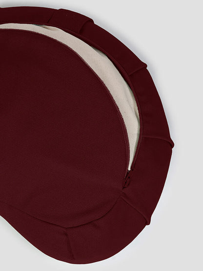 Yoga Studio Crescent Lotus Zafu Buckwheat Cushion – GOTS Organic Cotton