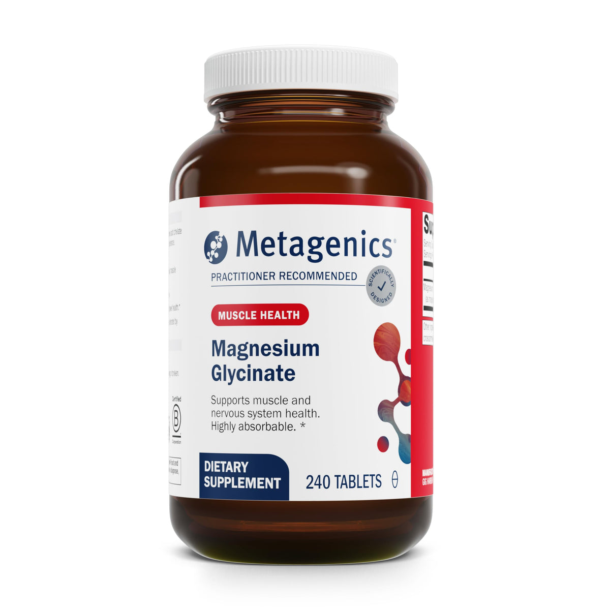 Metagenics Magnesium Glycinate – Sleep, Stress & Muscle Support - Calm Era