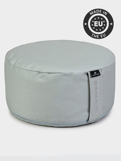 Yoga Studio Cylinder Meditation Cushion – Large | Firm Support for Seated Practice