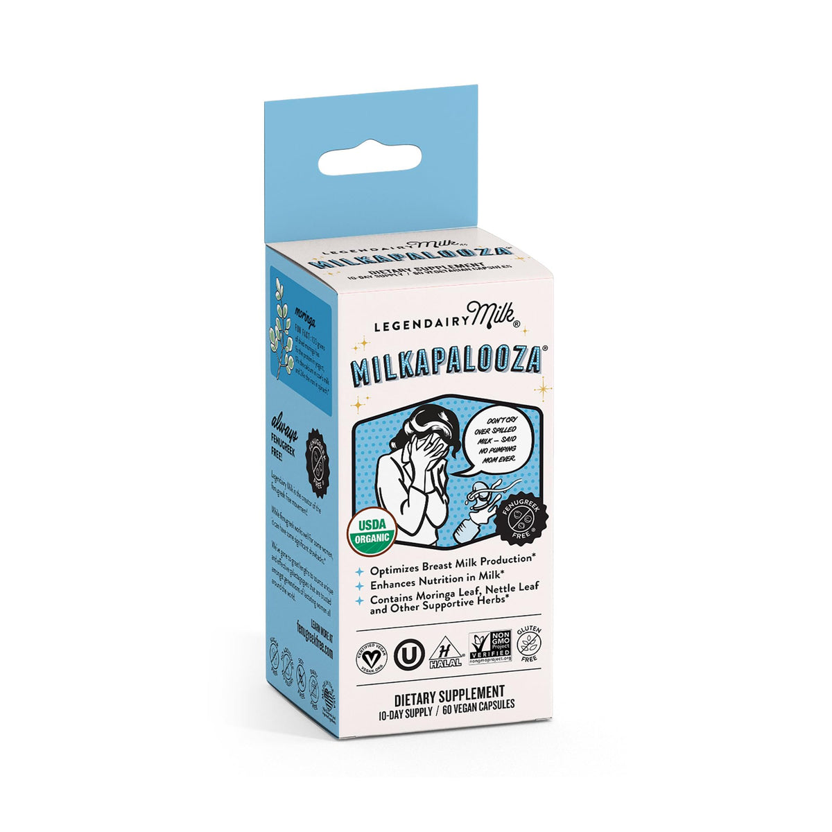 Legendairy Milk Milkapalooza Lactation Supplement 60ct | Fenugreek-Free