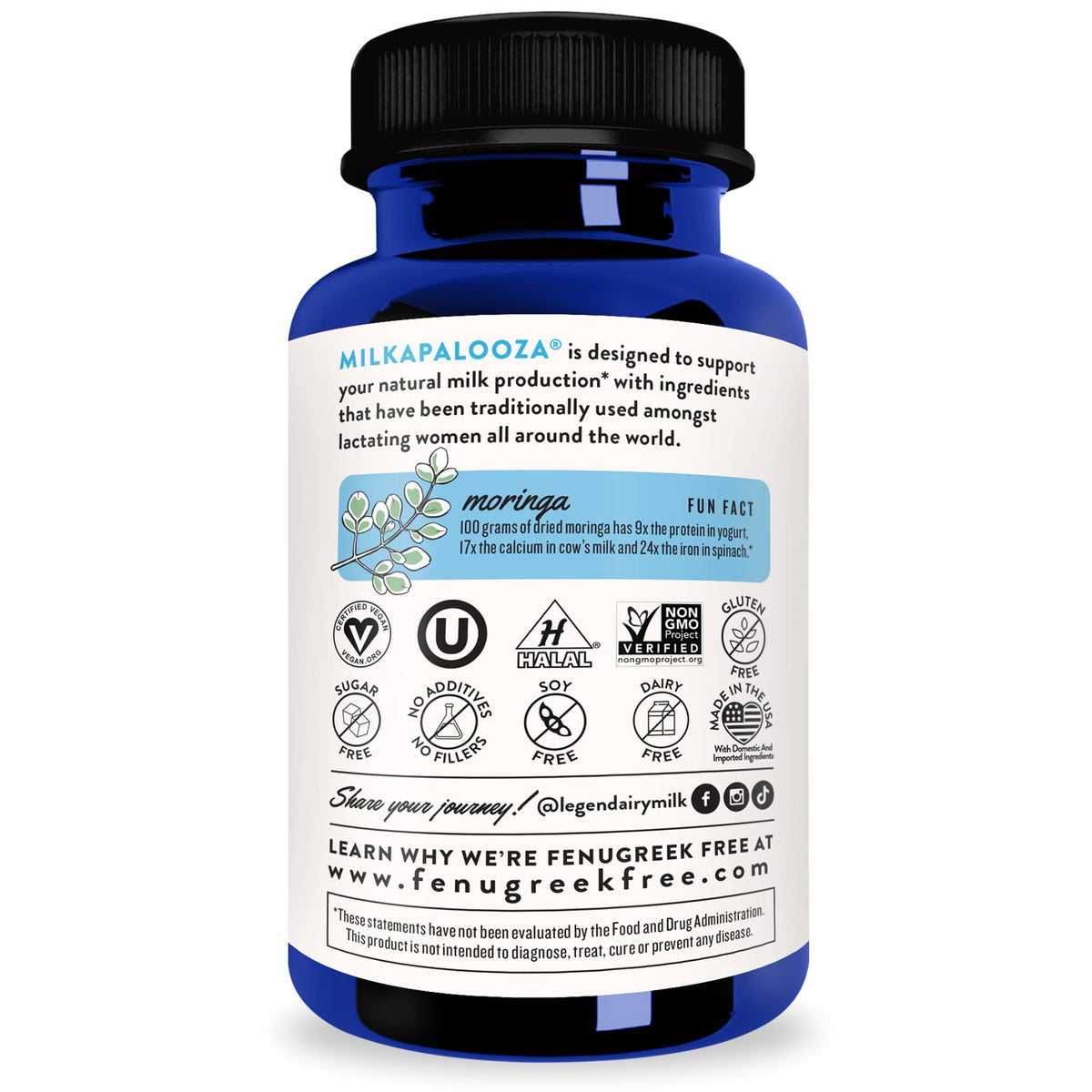 Legendairy Milk Milkapalooza Lactation Supplement 60ct | Fenugreek-Free