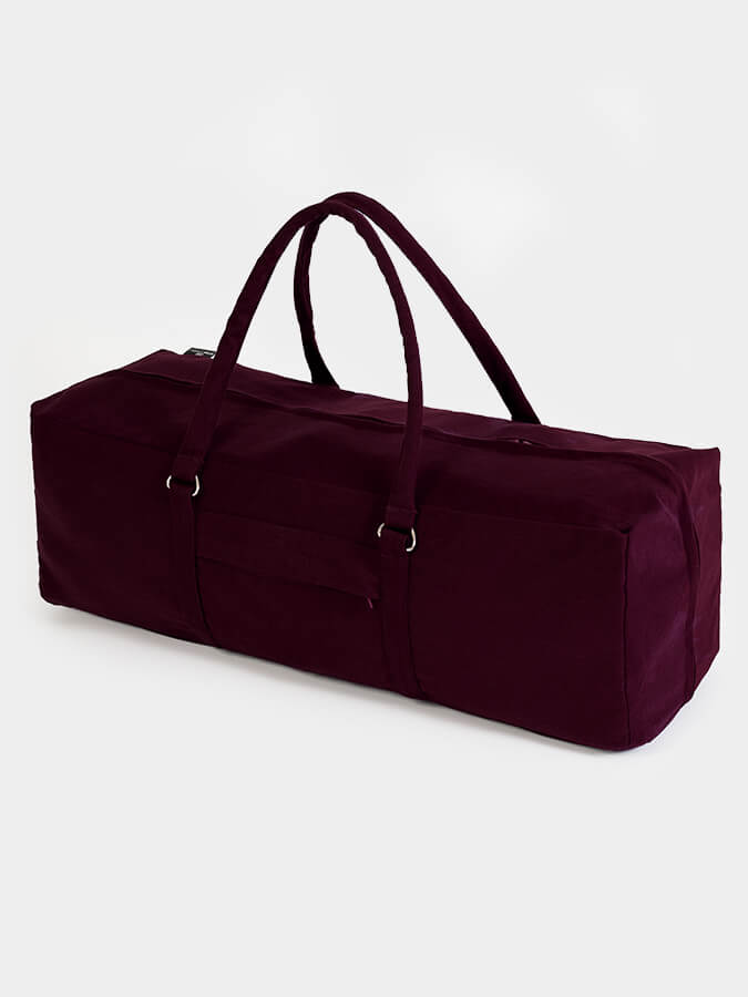 Bolsa de kit para equipo de yoga de algodón orgánico GOTS