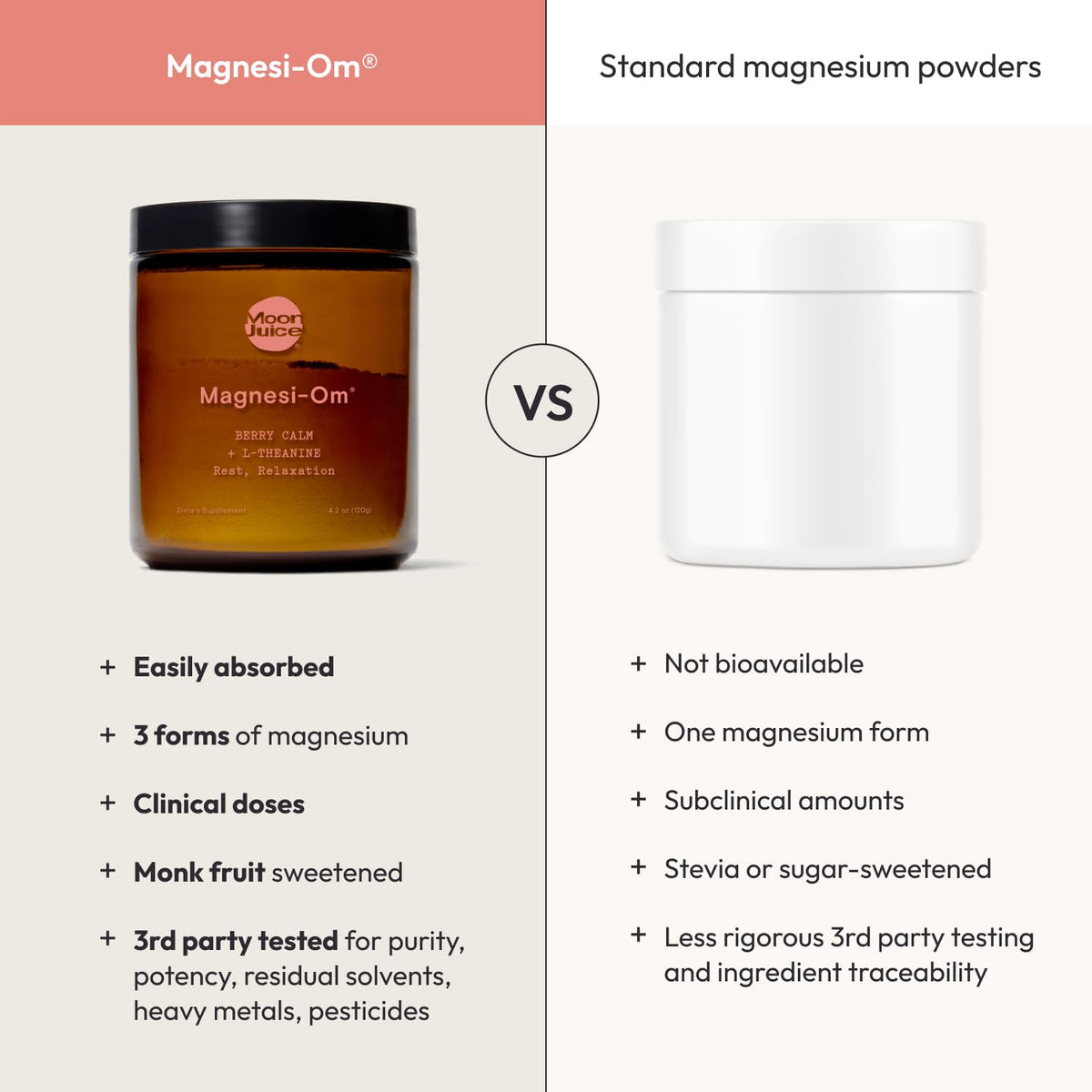 Moon Juice Magnesi-om Berry Jar – Big Mag 7.7 oz (55 Porciones) | Moon Juice