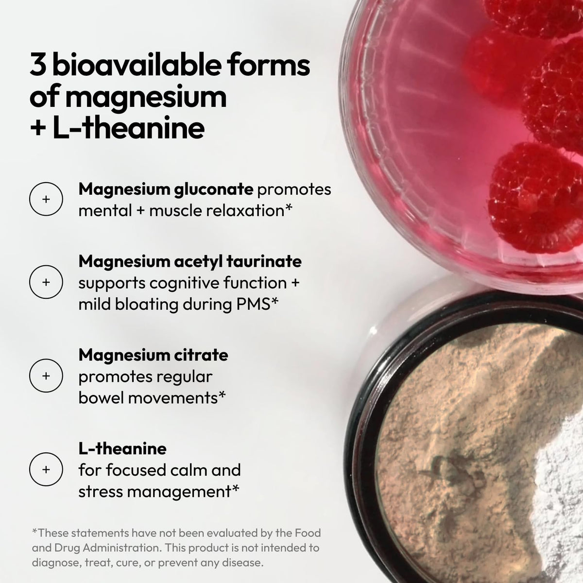 Moon Juice Magnesi-Om Magnesium Powder with L-Theanine – Rest, Relaxation & Regularity | Vegan, Non-GMO, Sugar-Free - Calm Era