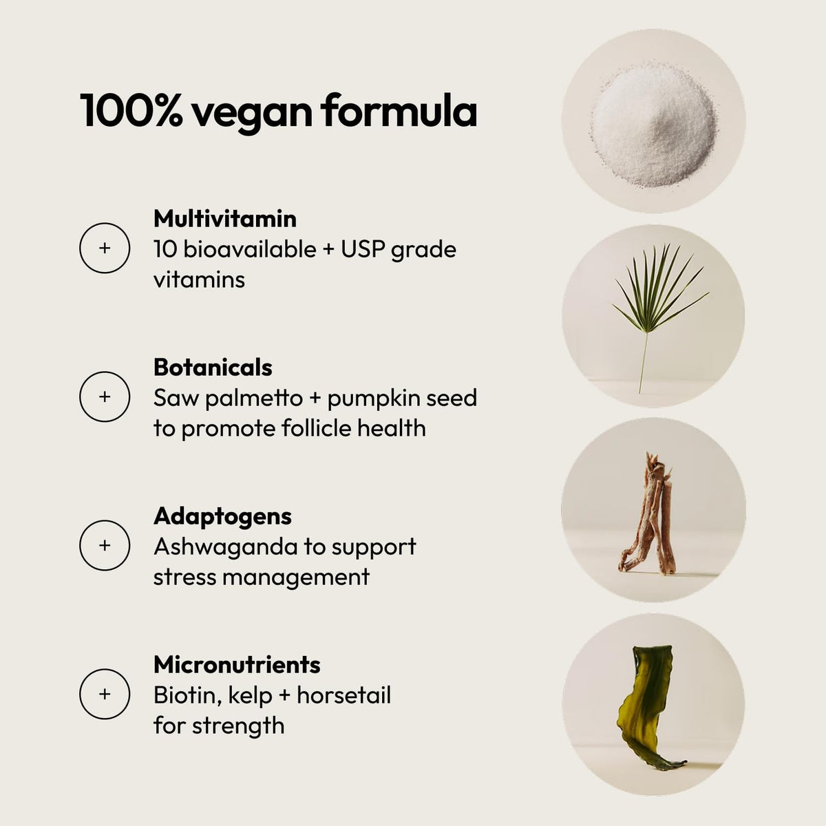Moon Juice SuperHair – Vitaminas para el crecimiento del cabello para mujeres y hombres