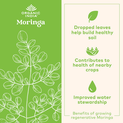 Organic India Moringa Capsules 90ct