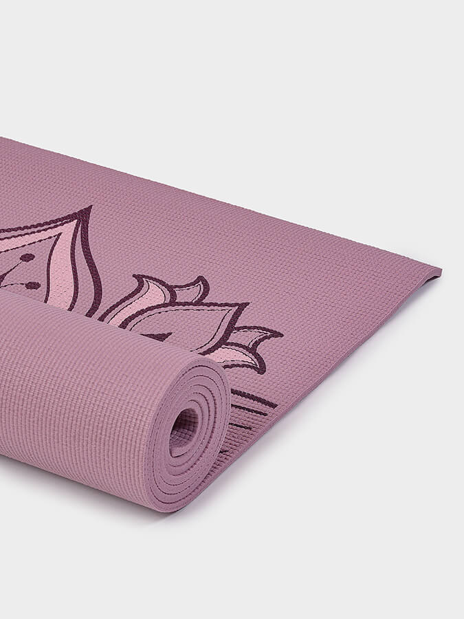 Alfombrilla de yoga adhesiva reversible de 6 mm diseñada por Yoga Studio