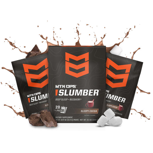 MTN OPS Slumber – Ayuda para dormir para un sueño profundo y recuperación muscular 20 porciones