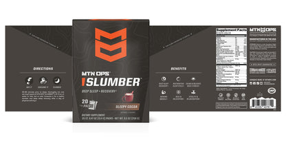 MTN OPS Slumber – Ayuda para dormir para un sueño profundo y recuperación muscular 20 porciones