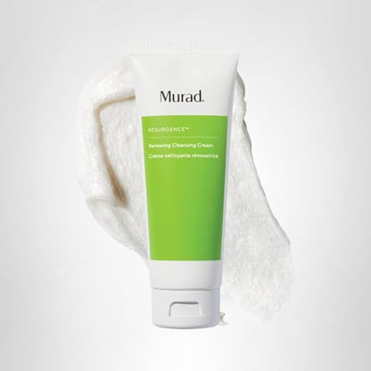 Murad Renewing Cleansing Cream – Lactic Acid & Vitamin E Face Cleanser 5oz