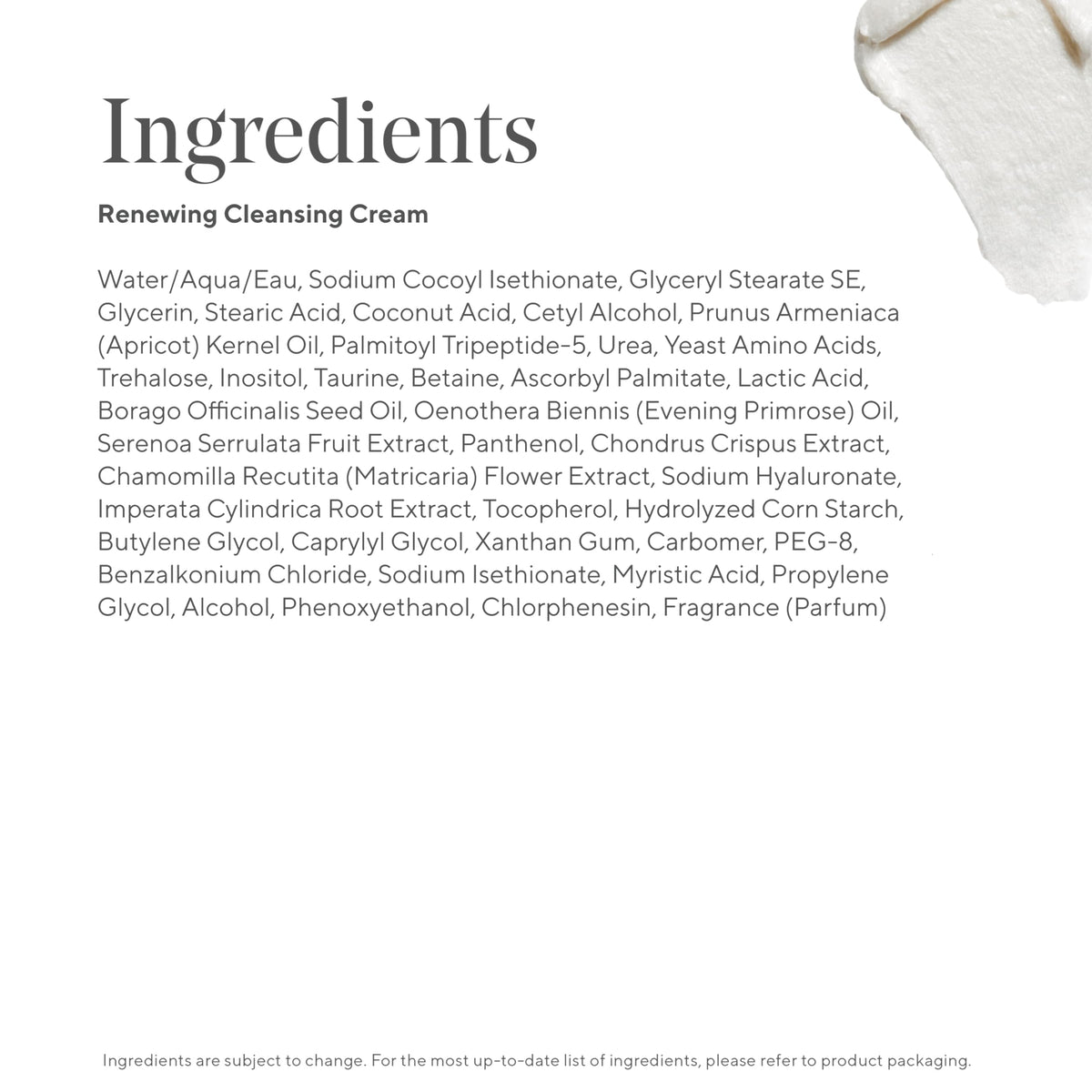 Murad Renewing Cleansing Cream – Lactic Acid & Vitamin E Face Cleanser 5oz