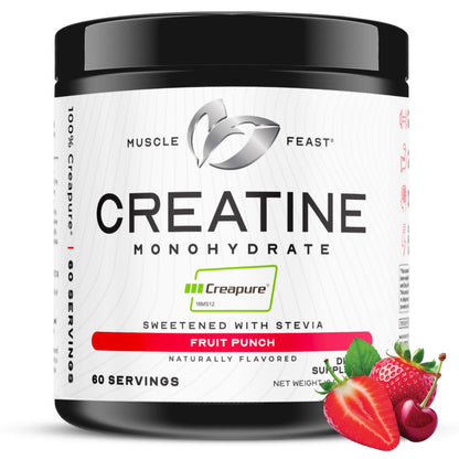 Muscle Feast Creapure Creatine – Fruit Punch 300g - Calm Era