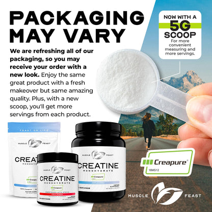 Muscle Feast Creapure Creatine – Fruit Punch 300g - Calm Era