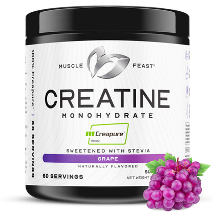 Muscle Feast Creapure Creatine – Grape 300g - Calm Era
