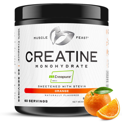 Muscle Feast Creapure Creatine – Orange 300g - Calm Era