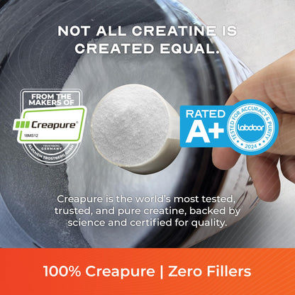 Muscle Feast Creapure Creatine – Orange 300g - Calm Era