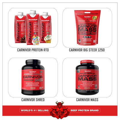 MuscleMeds Carnivor Aislado de Proteína de Carne – Chocolate | 7.47lb