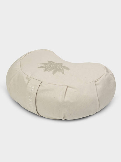 Yoga Studio Crescent Lotus Zafu Buckwheat Cushion – GOTS Organic Cotton