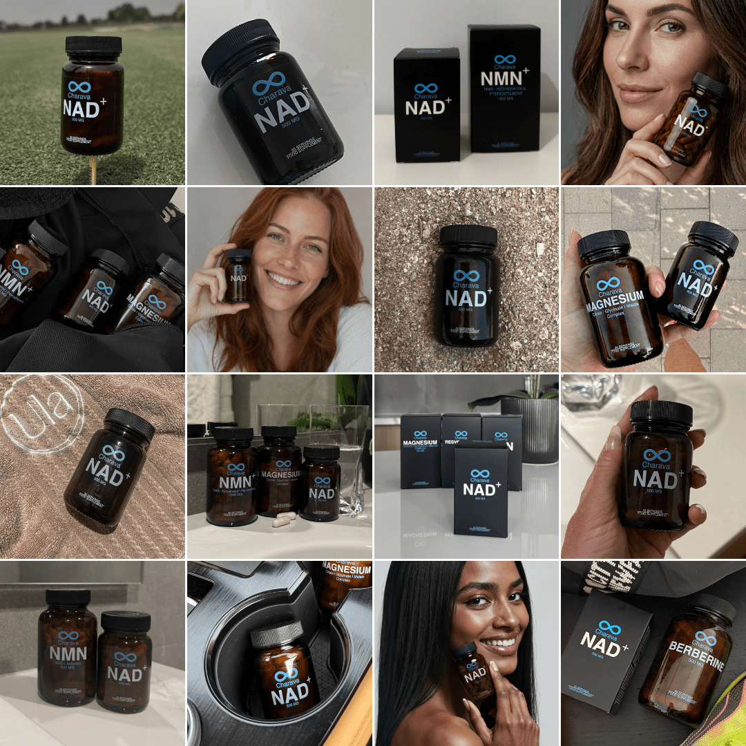 Charava NAD+ 500mg Capsules