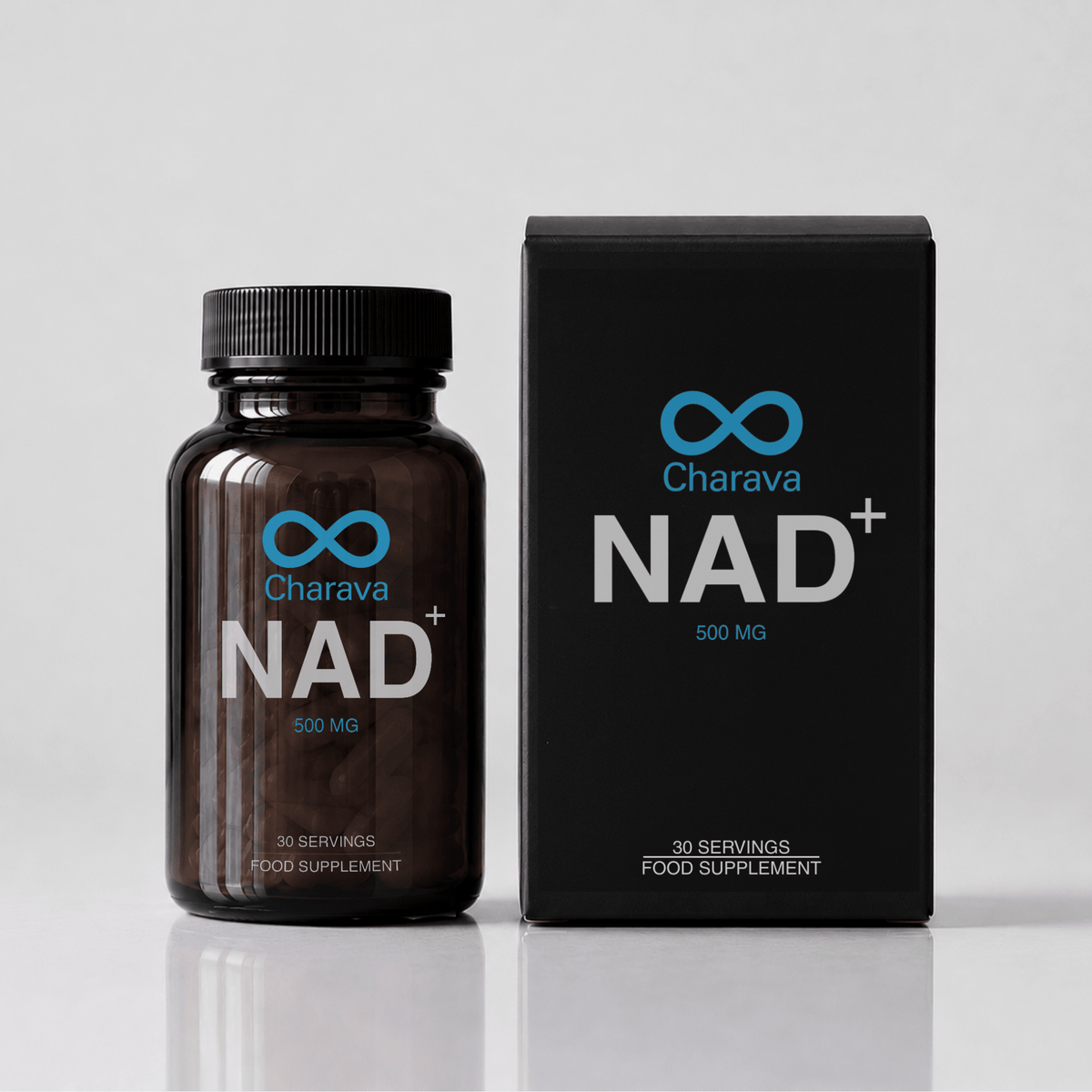 Charava NAD+ 500mg Capsules