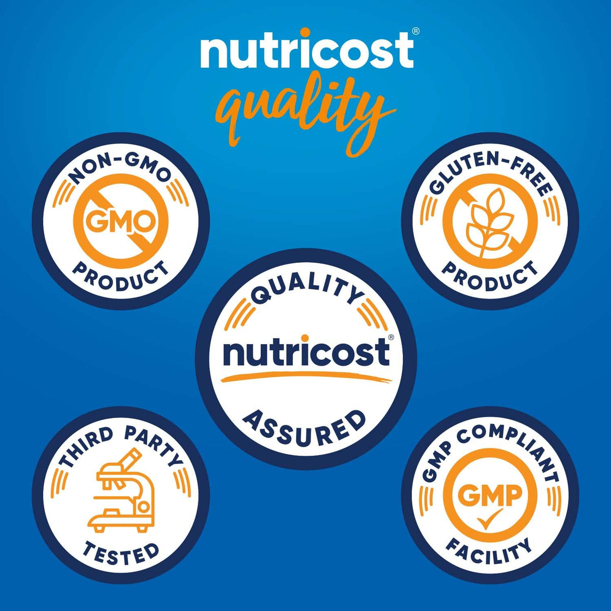 Suplemento NAD+ de Nutricost 1000mg 60 porciones 120 cápsulas