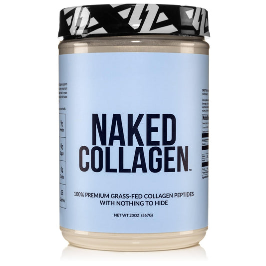 NAKED Collagen Peptides Powder – De animales criados en pastos, sin sabor, 60 porciones