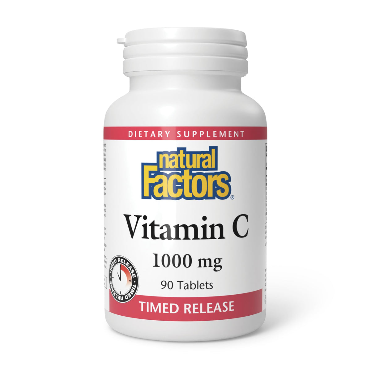 Natural Factors Vitamina C 1000 mg de liberación prolongada — 90 comprimidos