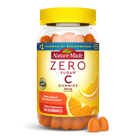 Nature Made Gomitas de vitamina C sin azúcar 250 mg — 100 unidades